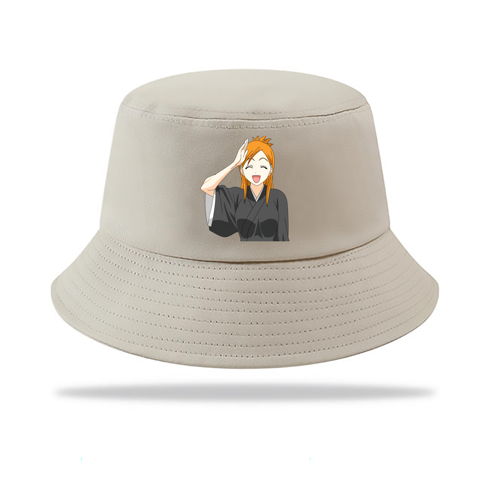 （画像用） ブリーチ 井上織姫（いのうえおりひめ） BLEACH Inoue Orihime アウトドア日除けバケットハット